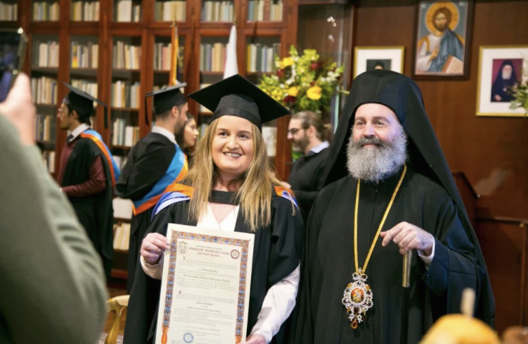 Ms. Krikelis graduates from St Andrew's Theological College - 2