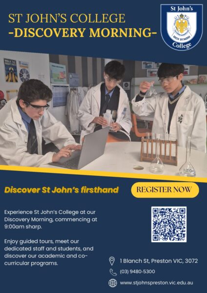 Click to Register for Discovery Morning